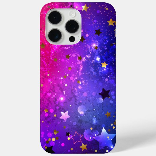 光沢のあるピンク色の背景 Case-Mate iPhoneケース (裏面)