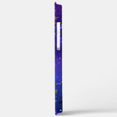 光沢のあるピンク色の背景 Case-Mate iPhoneケース (裏面 / 左)