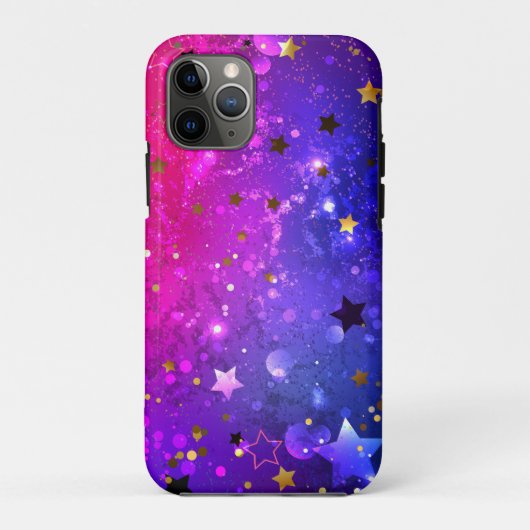 光沢のあるピンク色の背景 Case-Mate iPhoneケース (裏面)