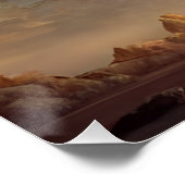 光沢のあるファンタジーポスターと戦士&ダークビースト ポスター (コーナー)