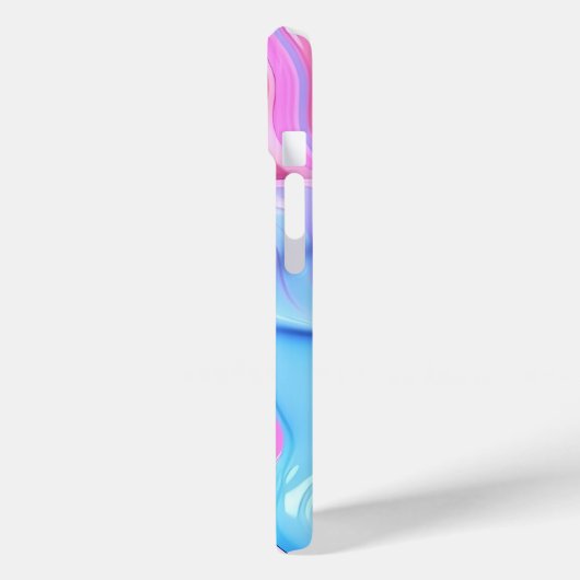 光沢のあるプラスチック気泡抽象芸術 Case-Mate iPhoneケース (裏面 / 左)