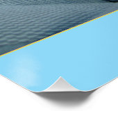 光沢のあるポスターに乗る準備ができている ポスター (コーナー)