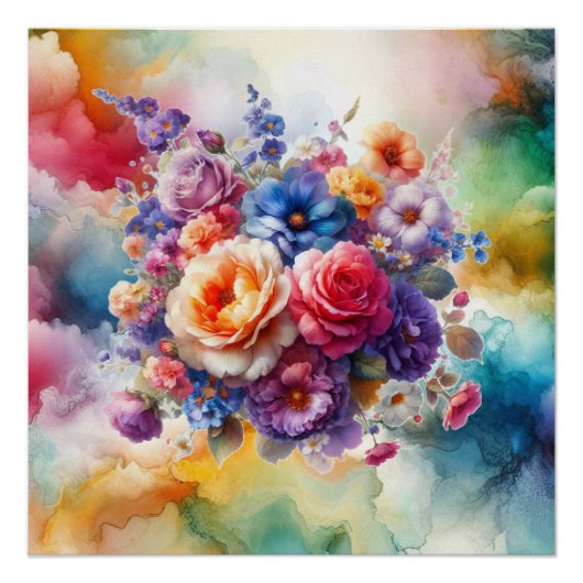 光沢のあるポスター ポスター (正面)