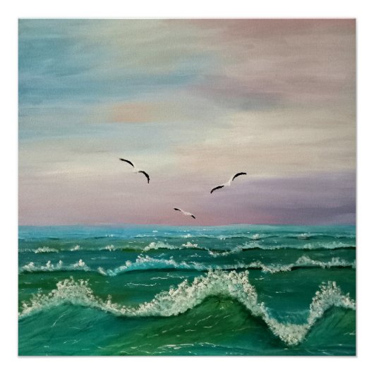 光沢のあるポスター ポスター (正面)