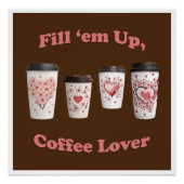 光沢のあるポスター ポスター (正面)