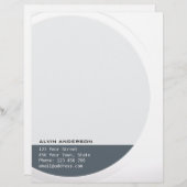 光沢のあるメタリックカスタマイズ可能な任意の文字と色 レターヘッド (正面/裏面)