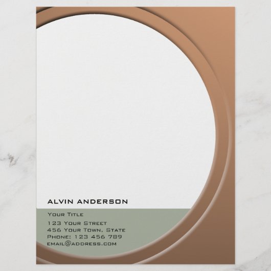 光沢のあるメタリックカスタマイズ可能な任意の文字と色 レターヘッド (正面)