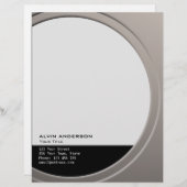 光沢のあるメタリックカスタマイズ可能な任意の文字と色 レターヘッド (正面/裏面)