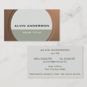 光沢のあるメタリックカスタマイズ可能な文字と色 名刺 (正面/裏面)