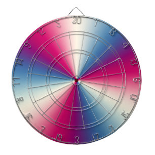 光沢のあるメタリックテクスチャ ダーツボード