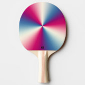光沢のあるメタリックテクスチャ 卓球ラケット (裏面)