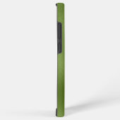 光沢のあるモダン緑の抽象芸術背景モノグラム SAMSUNG GALAXYケース (右側面)