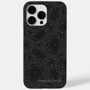 光沢のあるモダン黒い文字のカスタマイズ Case-Mate iPhone 14 PRO MAXケース