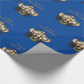 光沢のあるラッピング紙、だから私はもしコーヒーを飲むもの ラッピングペーパー (角)