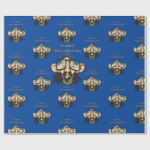 光沢のあるラッピング紙、だから私はもしコーヒーを飲むもの ラッピングペーパー (フラット)