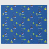 光沢のあるラッピング紙、コーヒーの前後 ラッピングペーパー (フラット)