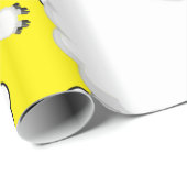 光沢のあるラッピング紙、サンシープクラウドイエロー ラッピングペーパー (ロールコーナー)