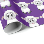 光沢のあるラッピング紙、シープパープル ラッピングペーパー (ロールコーナー)