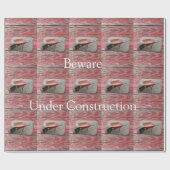 光沢のあるラッピング紙、ホイールバロー注意 ラッピングペーパー (フラット)