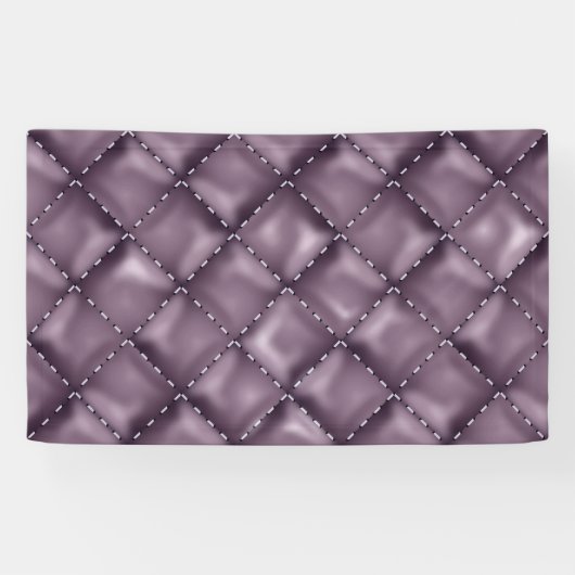 光沢のあるレザーテクスチャ 横断幕 (横)