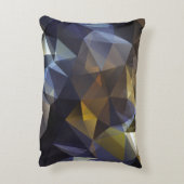 光沢のある三角形のヴィンテージ、ダイヤモンドテクスチャ。 アクセントクッション (裏面(縦))