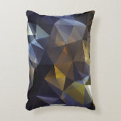 光沢のある三角形のヴィンテージ、ダイヤモンドテクスチャ。 アクセントクッション (正面(垂直))