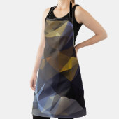 光沢のある三角形のヴィンテージ、ダイヤモンドテクスチャ。 エプロン (インサイチュ)