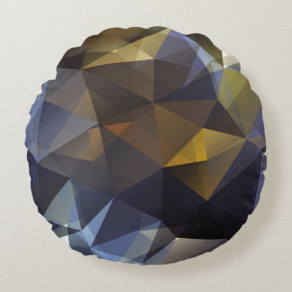 光沢のある三角形のヴィンテージ、ダイヤモンドテクスチャ。 ラウンドクッション