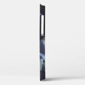 光沢のある三角形のヴィンテージ、ダイヤモンドテクスチャ。 Case-Mate iPhoneケース (裏面 / 左)