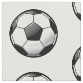 光沢のある円形のサッカーボール ファブリック (クローズアップ)