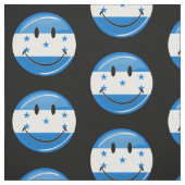 光沢のある円形の微笑のホンジュラスの旗 ファブリック (見本)