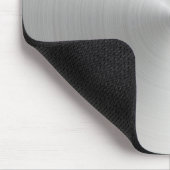 光沢のある円形ポリッシュ金属テクスチャ マウスパッド (コーナー)