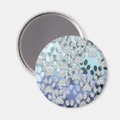 光沢のある前足1 マグネット (正面/裏面)