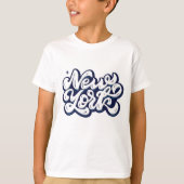 光沢のある市内子供 Tシャツ (正面)