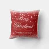 光沢のある星 クッション (裏面)