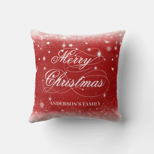 光沢のある星 クッション (裏面)