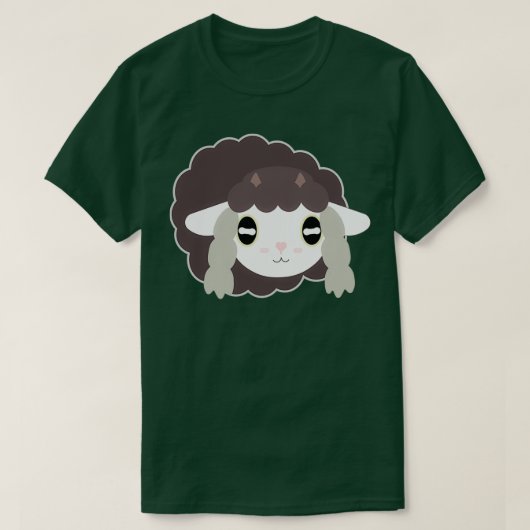 光沢のある森 Tシャツ (デザイン正面)