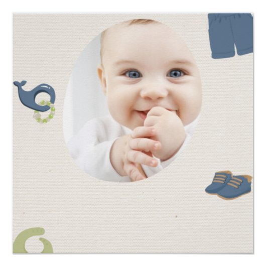 光沢のある歓迎ポスター ポスター (正面)