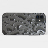 光沢のある湿式黒いケースメイトiPhoneケース Case-Mate iPhoneケース (裏面(横))