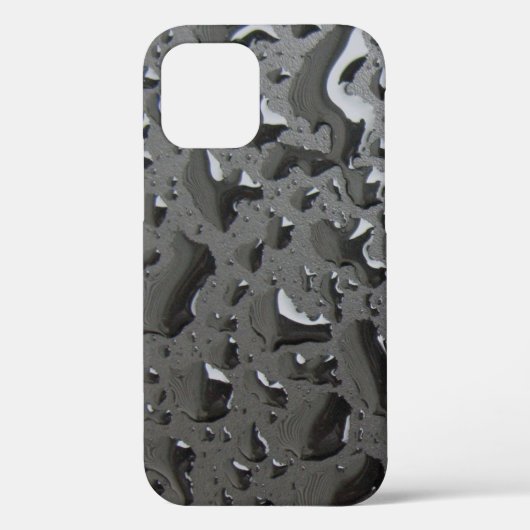 光沢のある湿式黒いケースメイトiPhoneケース Case-Mate iPhoneケース (裏面)