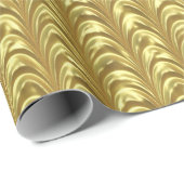 光沢のある滴下する金箔のパターン ラッピングペーパー (ロールコーナー)