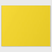 光沢のある無地のスクールバスイエローラッピング紙 ラッピングペーパー (フラット)