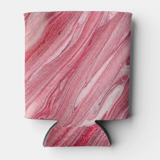 光沢のある爪、 ネイルの光沢:テクスチャ付き背景 缶クーラー (正面)