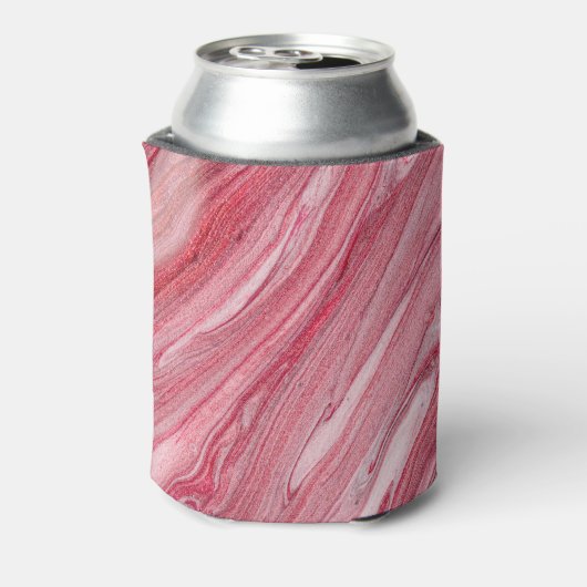 光沢のある爪、 ネイルの光沢：テクスチャ付き背景 缶クーラー (缶裏面)