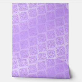 光沢のある紫色のフォイル格子 壁紙