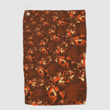 光沢のある茶色がかったサンゴとエンボス