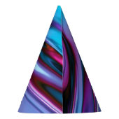 光沢のある誕生日パーティーハット パーティーハット (裏面)