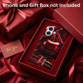 光沢のある赤いさくらんぼモノグラムiPhone / iPadケース Case-Mate iPhoneケース