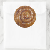 光沢のある転がグラージの丸いステッカー ラウンドシール (バッグ)