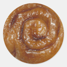 光沢のある転がグラージの丸いステッカー ラウンドシール